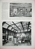 1897 人の氏の Waring's House Sheraton Bed-room Tudor