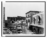 Historic Print (L): [Interior of Jaffa Gate from near Hotel Mediterranean] / Bonfils.