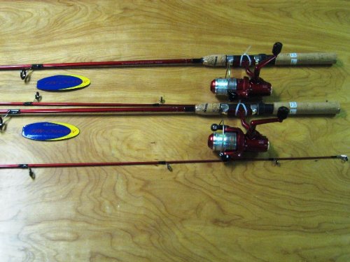2 PK OKUMA FIN-CHASER RED 6'6