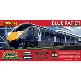 Hornby R1139 Blue Rapier (Class 395) OO Gauge Electric Train Set