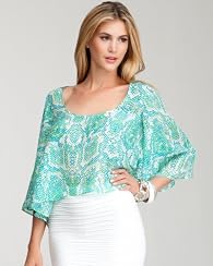 Hi-Lo Bell Sleeve Crop Top