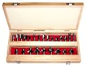 Yukon Tool YTRB245 24-Piece 1/2-Inch Shank Carbide Router Bit Set