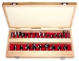Yukon Tool YTRB245 24-Piece 1/2-Inch Shank Carbide Router Bit Set
