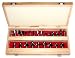 Tools & Hardware : Yukon Tool YTRB245 24-Piece 1/2-Inch Shank Carbide Router Bit Set
