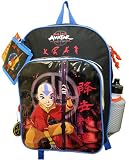 Avatar School Backpack Large with BONUS Tri-fold Wallet and Water Bottle