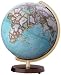 National Geographic Globes 14 26 16S The Adventure - 10.5 Inch Diameter Non-Illuminated Blue Ocean Globe with Wood Table Top Base