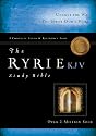 RYRIE KJV STUDY BIBLE BONDEDLEATHER BURGUNDY RED LETTER