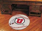 29 Round Utah Utes Baseball Mat