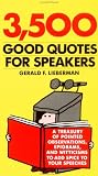 3,500 Good Quotes for Speakers