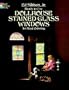 Ready-to-Use Dollhouse Stained Glass Windows for Hand Coloring