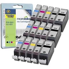 15x Canon Pixma MX870 Kompatible Druckerpatronen - Cyan / Gelb / Magenta / Schwarz- PATRONEN MIT CHIP