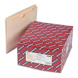 Smead Letter Size Manila File Jackets with Double-Ply Top and 1 Inch Expansion 50 Count (75520)