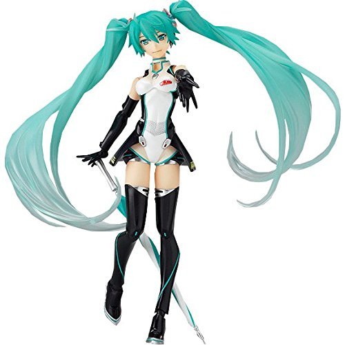 Good Smile Racing Miku Personal Sponsorship Figma Action Figure (Course 2011 Version)
