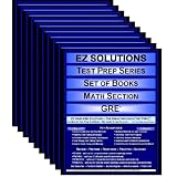 EZ Solutions - Test Prep Series - Set of Books - Math Section - GRE (9 Premium Books) (Ez Test Prep)