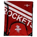Houston Rockets - Logo Stripe Nylon Backsack