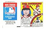 1979 Topps Test Issue Uncut Comic Wrapper Carl Yastrzemski Boston Red Sox