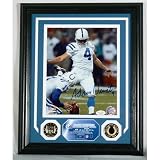 Highland Mint Indianapolis Colts Adam Vinatieri Signed Photomint with Gold Coins