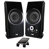 Cyber Acoustics CA-2022 2.0 Computer Speakers- Black
