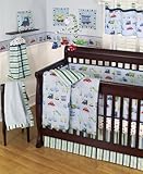 Sumersault On The Move 10 Piece Crib Set, Blue