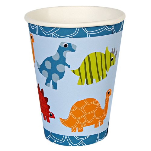 Meri Meri Roarrrrr! Dinosaurs Paper Cups, 12-Pack