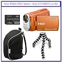 Sony Webbie HDTM MP4 and 5MP All-In-One Camera (MHSCM1/D) + Sony Carrying Pouch for MHS-CM1 Webbie HDTM Cameras and some Handycam® Camcorders (LCS-BBD/B) + Sony MSMT4G 4GB Memory Stick PRO Duo (Mark2) Media