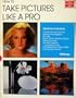 Take Picture Like Pro (Learn photography series)