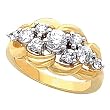 14K Yellow Gold Diamond Ring - 1.00 Ct.
