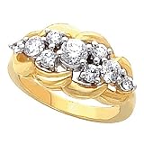 14K Yellow Gold Diamond Ring - 1.00 Ct.