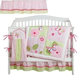 Kids Line Bella 6 Piece Crib Bedding Set