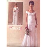 Misses/MissPetiteLinedBridalGownM4714(Size:10-12-14-16)