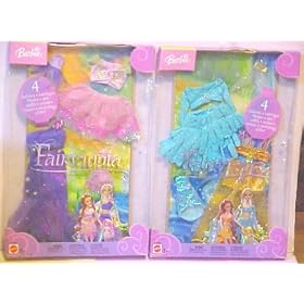 Two (2) Sets of Barbie Fairytopia Outfits by Barbie