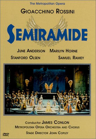 CD-Charts  DVD : Rossini - Semiramide / Conlon, Anderson, Horne, Metropolitan Opera