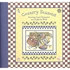 Country Season Deluxe Greeting Card Organizer and Address Book by Laurie Korsgaden