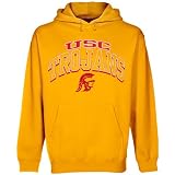 NCAA USC Trojans Gold Arch Pullover Hoodie Sweatshirt