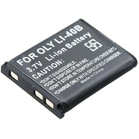 Eforcity Replacement Olympus Li-40B Lithium Ion Rechargeable Battery for Olympus D-630... by eforcity