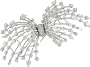 18k White Gold 8 1/2ct TDW Diamond Brooch