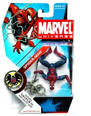  Marvel Universe 3 3/4 Inch Series 5 Action Figure SpiderMan Upside Down Variant