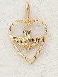 14 kt Gold Religious Medal - Holy Spirit Confirmation - In a Premium Black Box