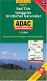  : ADAC Wander- & RadKarte 59 Bad T&ouml;lz 1 : 30 000: Deutsche Alpen / Alpenvorland. Mit touristischem Register und Freizeitf&uuml;hrer