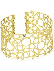 Julieli "Metaform" 18k Gold Tourmalines and Diamond Bracelet