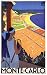 Vintage Monte Carlo France Resort Tennis Poster Broders by Roger Broders