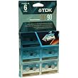 TDK Microcassette, 90 minutes - 6Pk