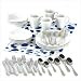 40 Pc Pop Art Dinnerware Value Pack