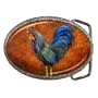 Limited Edition Violano Belt Buckle Rooster Chicken