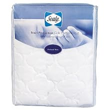 Sealy Stain Protection Crib Mattress Pad