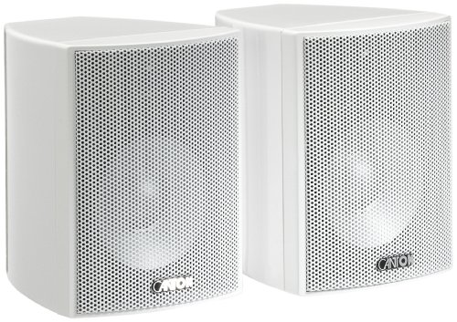 Canton Plus MX.2 2-Wege Regallautsprecher (40/70 Watt, 85 dB) Paar weiß