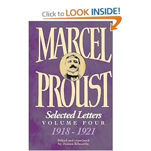 Marcel Proust: Selected Letters: 1918, 1922