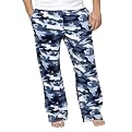 Grandma Pants Fleece Basketball Sleep Pant - Black