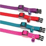 Adjustable Breakaway Cat Collar, 3 8 Hot Pink