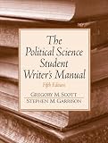 Political Science Student Writer`s Manual (5th Edition)